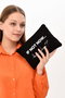 Zoozie Bags 1815 Neceser de Maquillaje Negro de Algodón 100% 25x18 cm